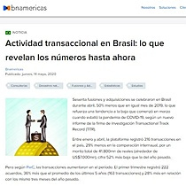 Actividad transaccional en Brasil: lo que revelan los nmeros hasta ahora